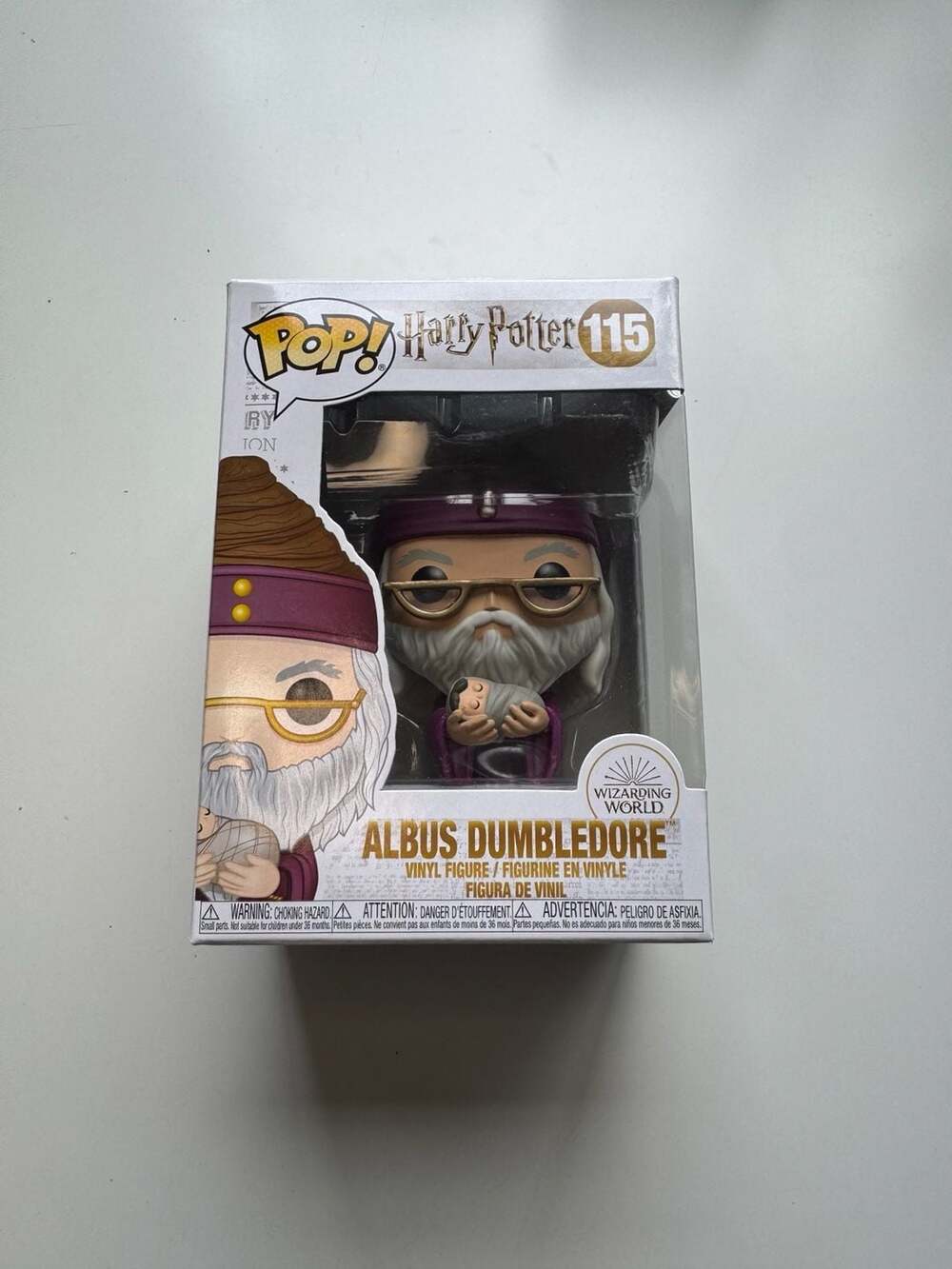 Funko Pop! Harry Potter Albus Dumbledore With Baby Harry Vinyl Figure 115